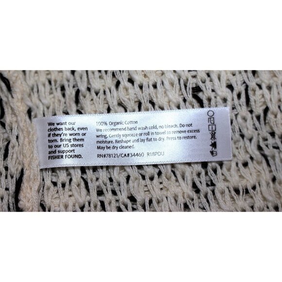 New w/Tags Eileen Fisher L/XL - Argyle Kimono Cardigan - Heavy Cotton Cardi Coat - Picture 10 of 10